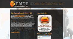 Desktop Screenshot of pridephilanthropy.com